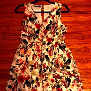 Light-weight spring/summer floral dress